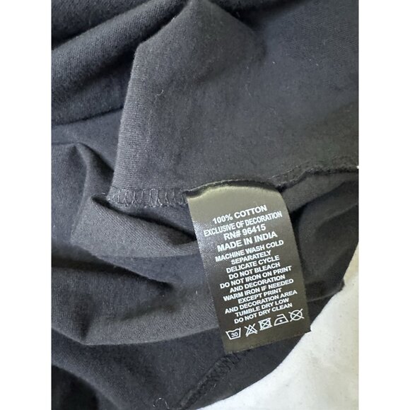 Rebel vengeance Teddy bear Men’s T-shirt Black y2k M - Picture 4 of 7